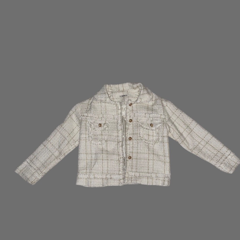 SHEIN: Girls Tweed Jacket